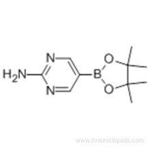 2-Pyrimidinamine,5-(4,4,5,5-tetramethyl-1,3,2-dioxaborolan-2-yl)- CAS 402960-38-7